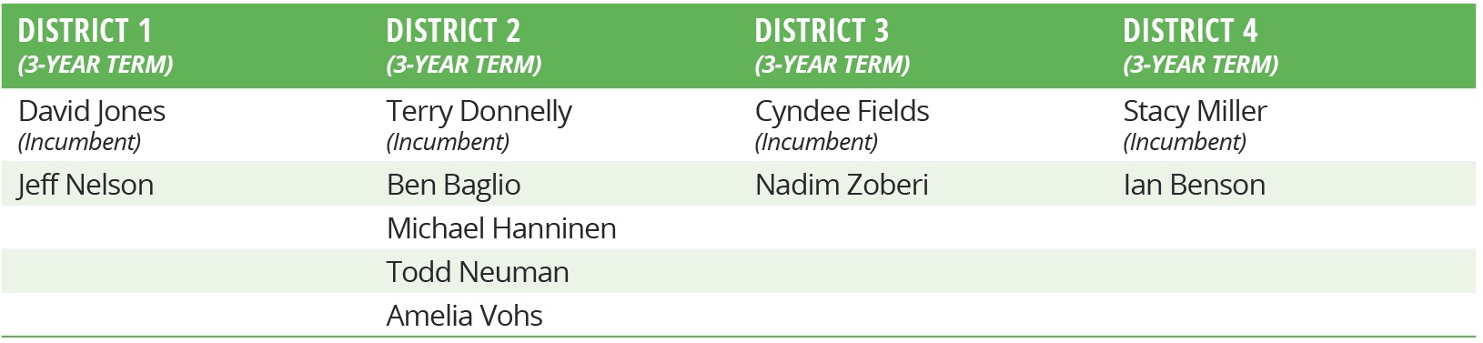 2025 Candidates